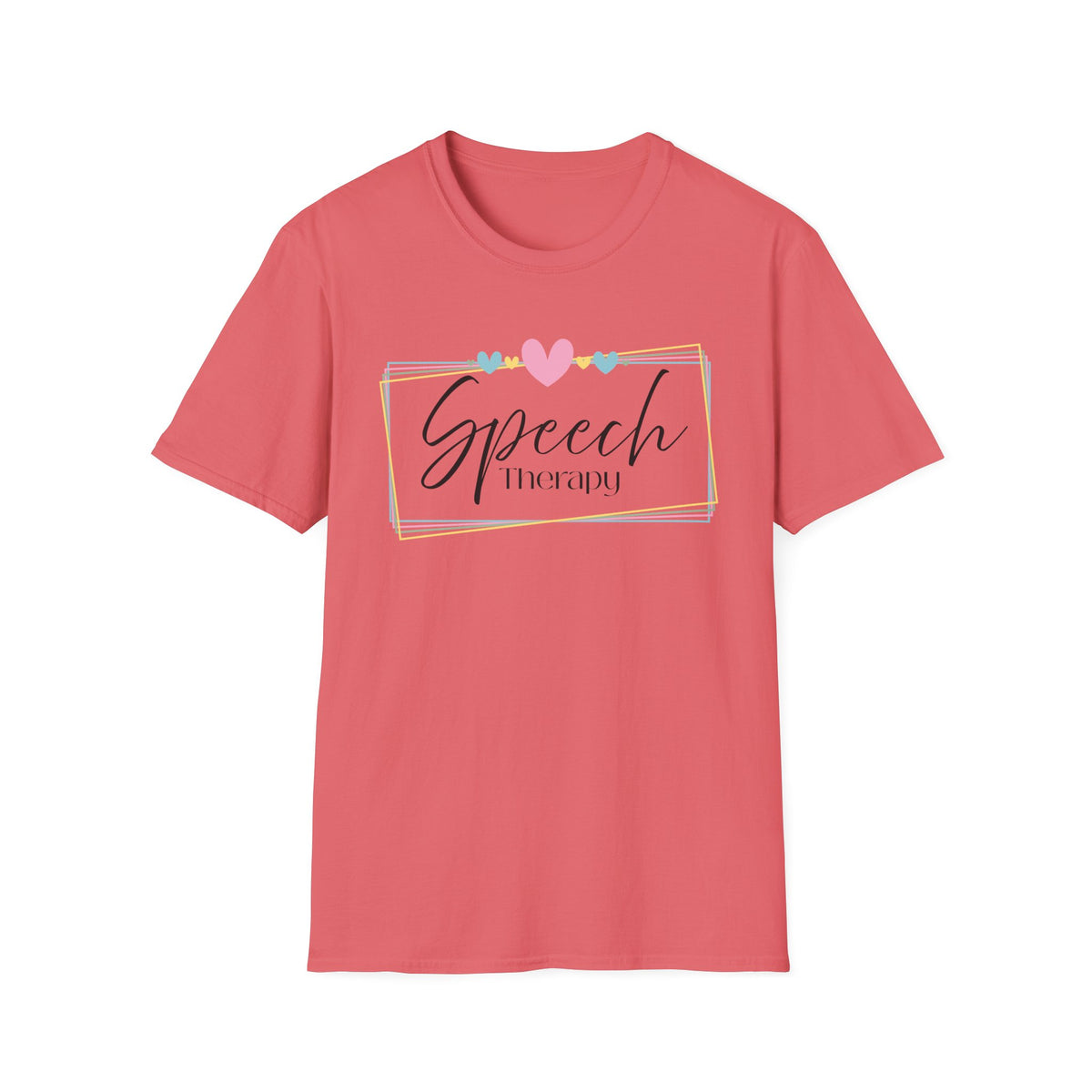 Speech Therapy Heart Frame T-Shirt
