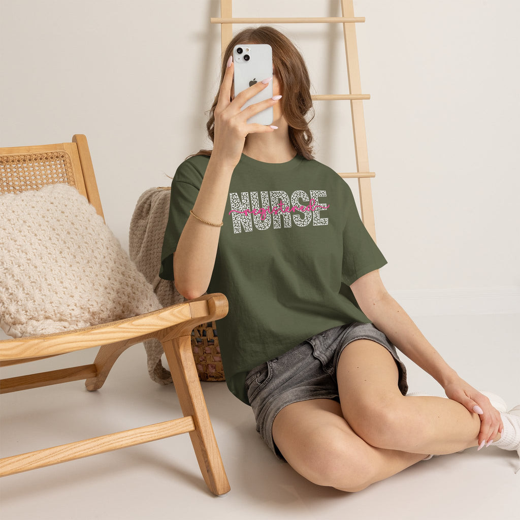 RN leopard T-shirt