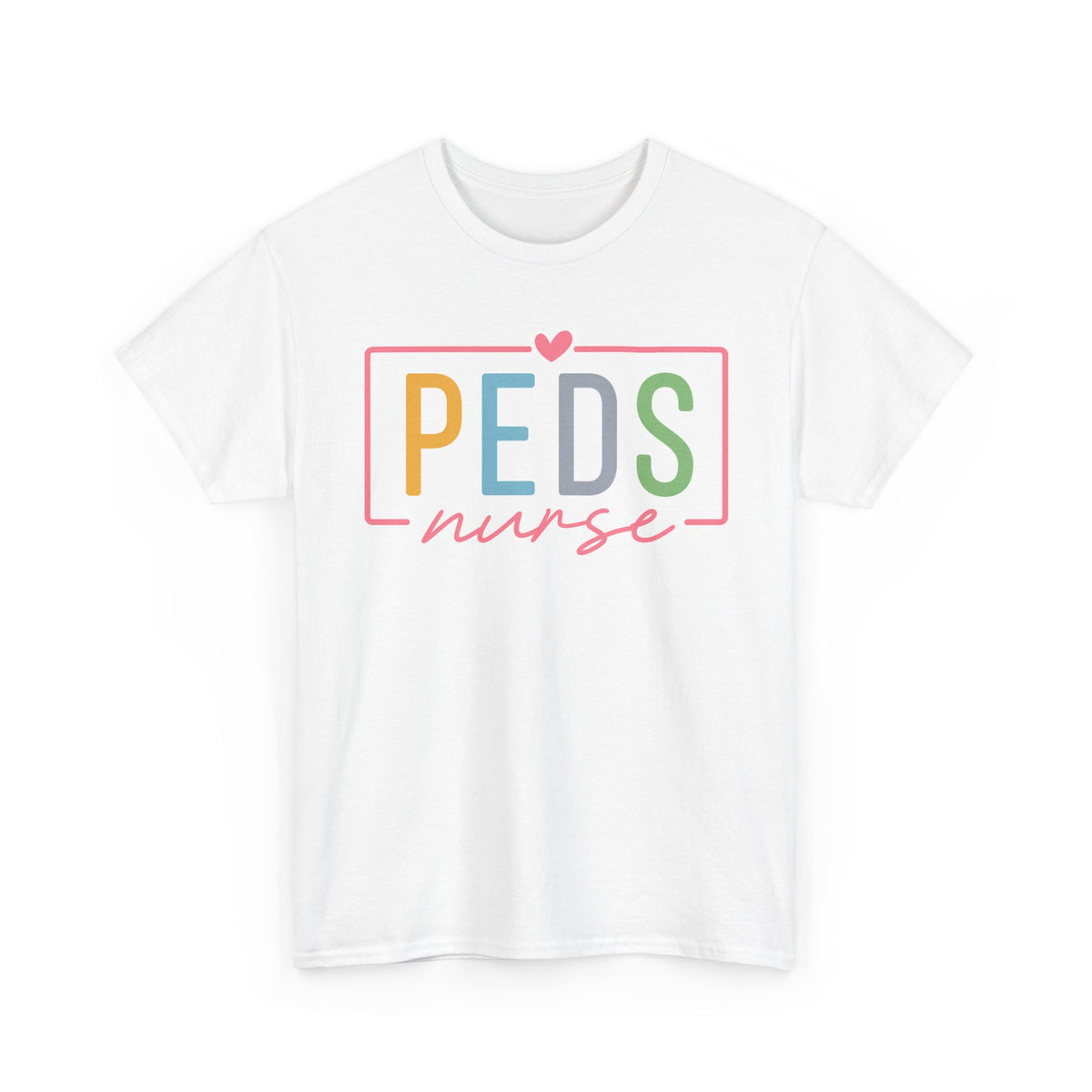 Peds Nurse T-Shirt — Colorful