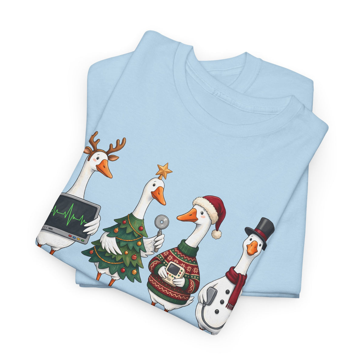 Healthcare Holiday Duck Carolers T-Shirt