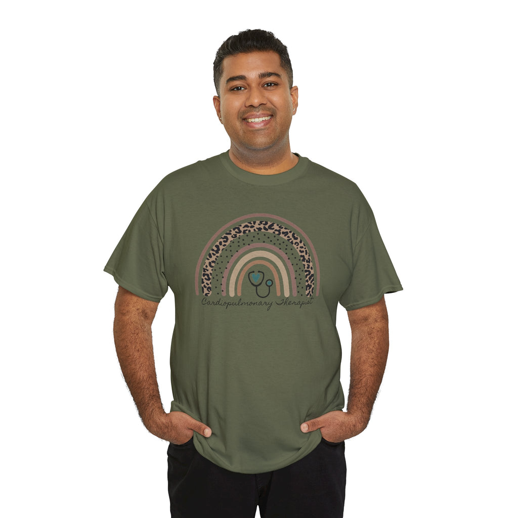 Cardiopulmonary Therapist Rainbow Tshirt