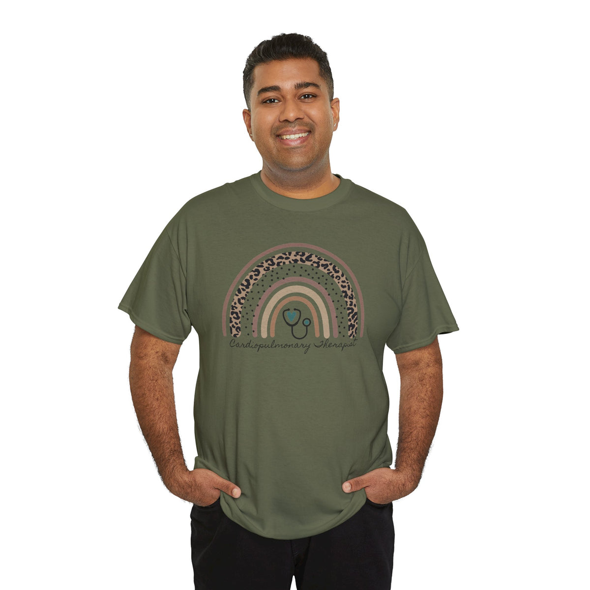 Cardiopulmonary Therapist Rainbow Tshirt