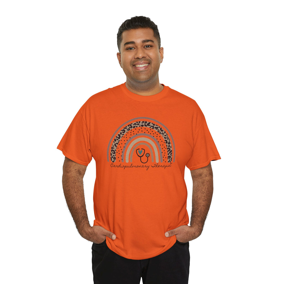 Cardiopulmonary Therapist Rainbow Tshirt