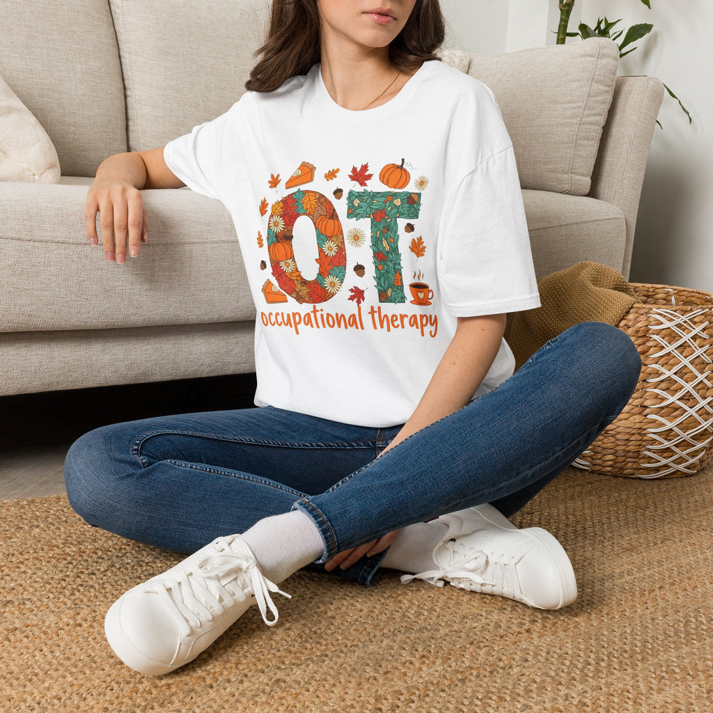 OT Fall pumpkin & pie t-shirt