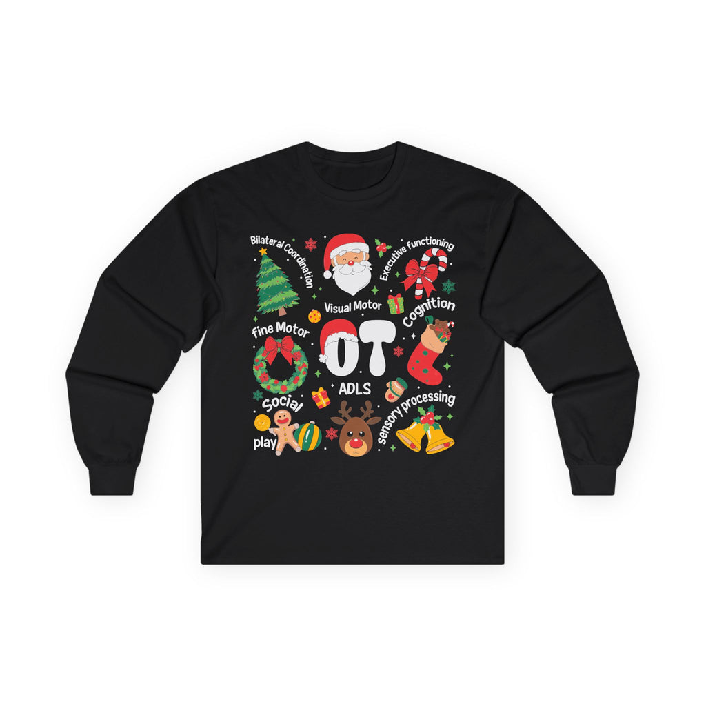 OT Christmas shirt skills long sleeve