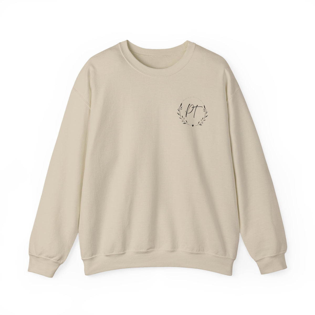 PT Left chest crewneck