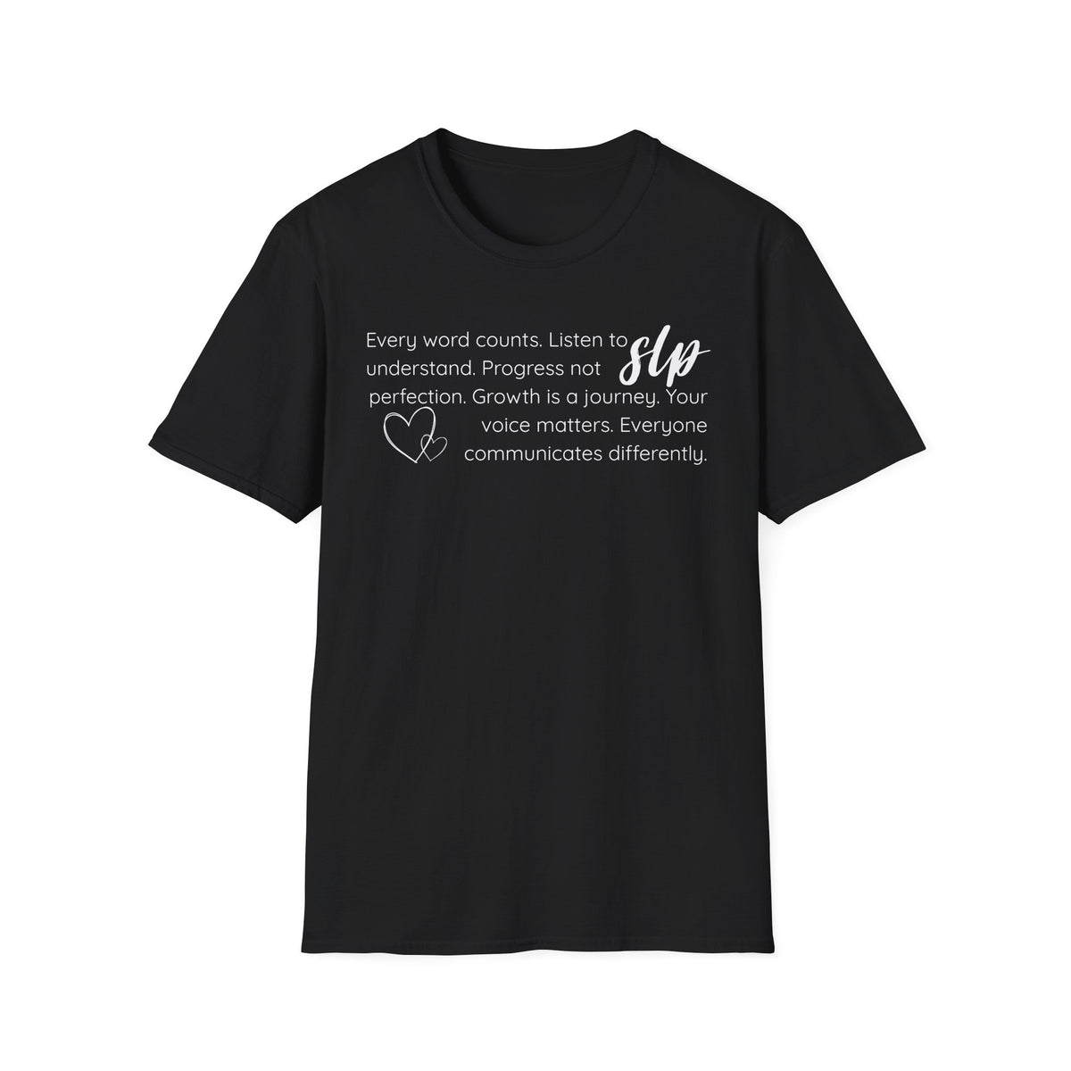 SLP t-shirt Growth.Progress.Communication.2