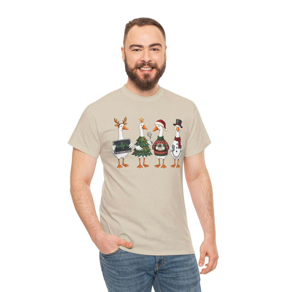 Healthcare Holiday Duck Carolers T-Shirt