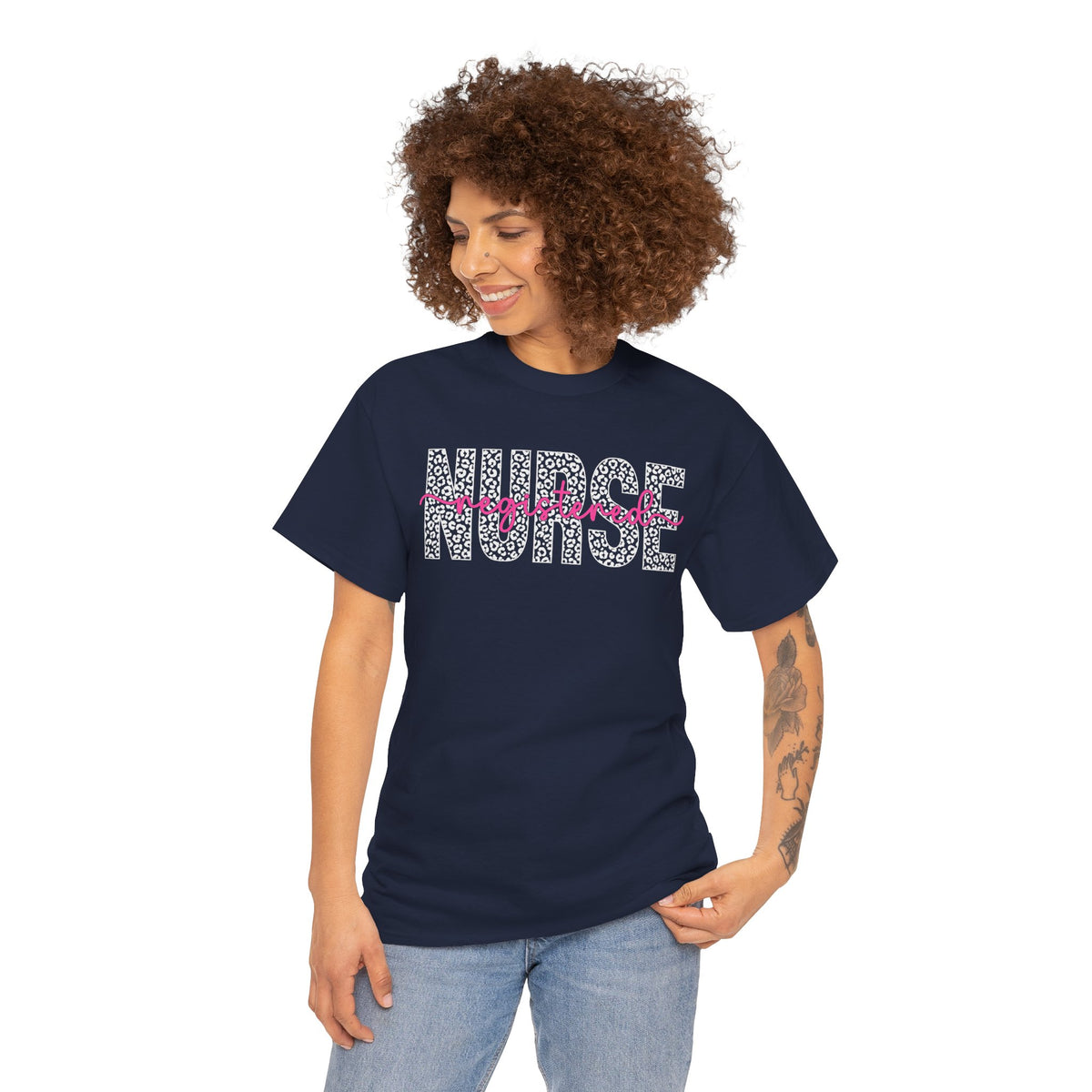 RN leopard T-shirt