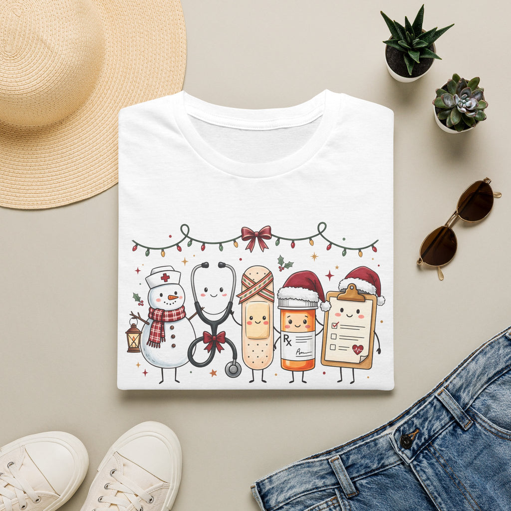 Nurse Christmas Hot Cocoa & Snacks T-Shirt