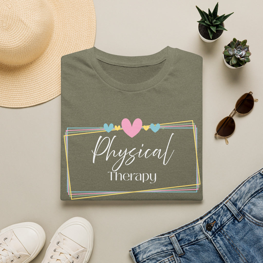 Physical Therapy Heart Frame T-Shirt