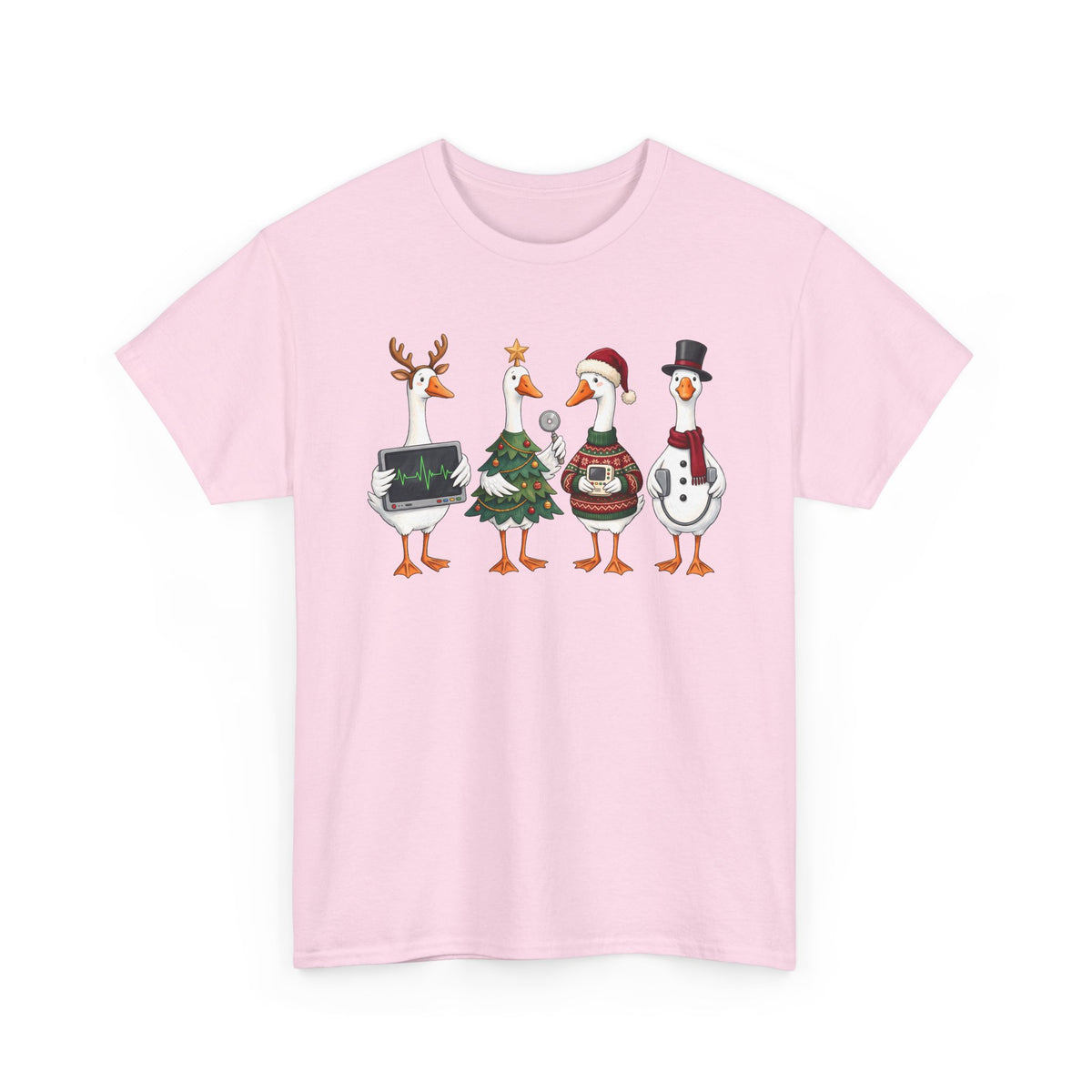 Healthcare Holiday Duck Carolers T-Shirt