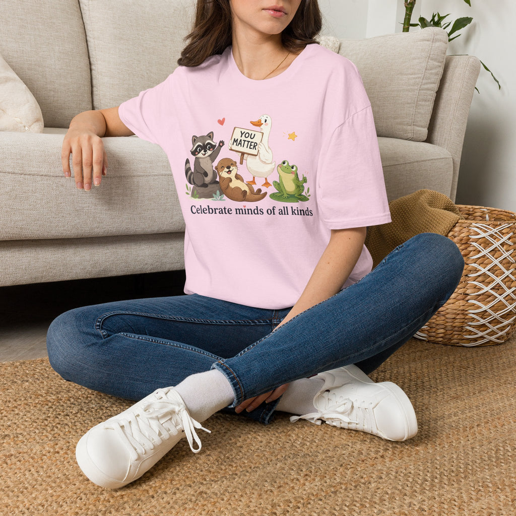 You Matter Animal Crew T-Shirt