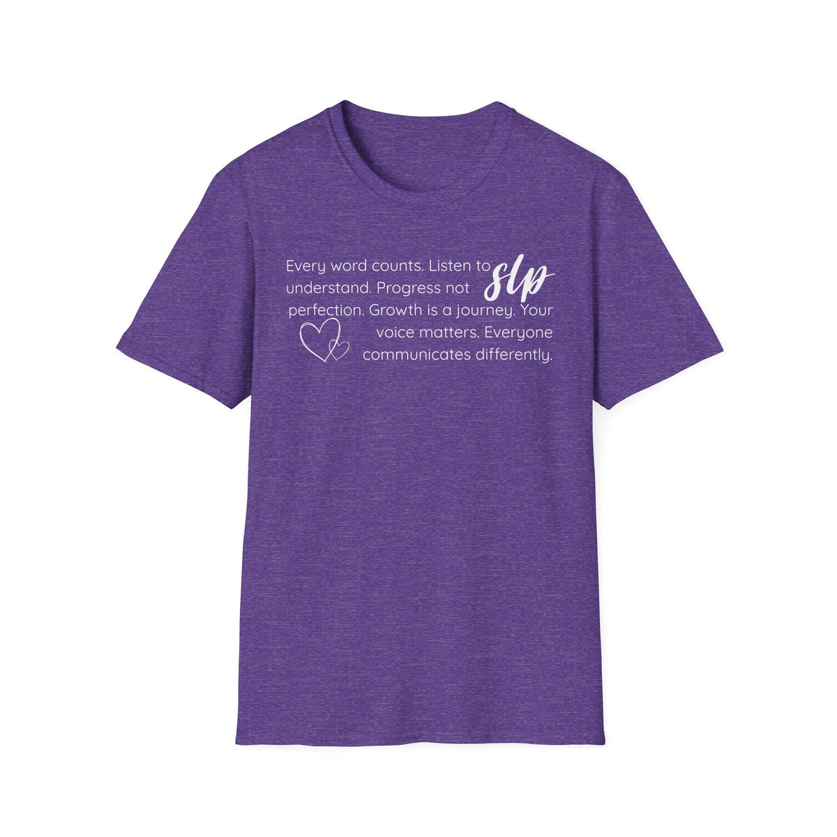 SLP t-shirt Growth.Progress.Communication.2