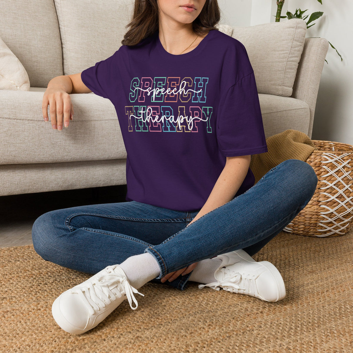 ST colorful outline t-shirt