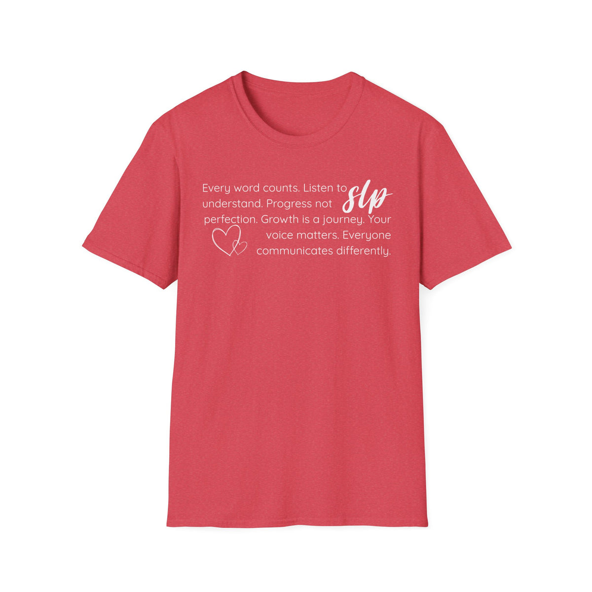 SLP t-shirt Growth.Progress.Communication.2