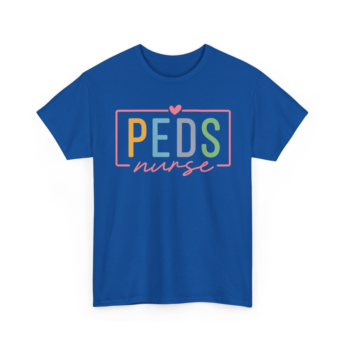 Peds Nurse T-Shirt — Colorful
