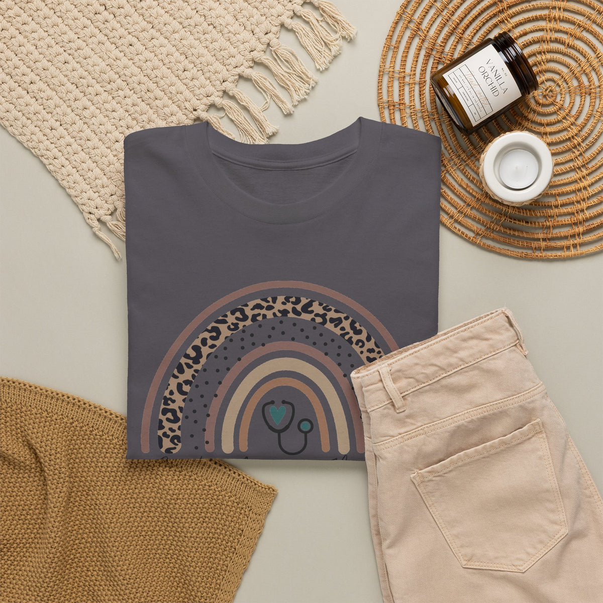 Cardiopulmonary Therapist Rainbow Tshirt