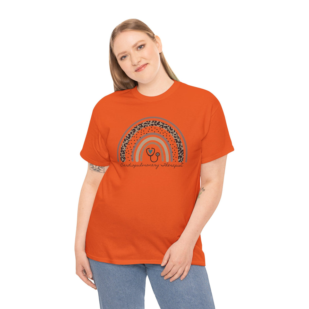 Cardiopulmonary Therapist Rainbow Tshirt