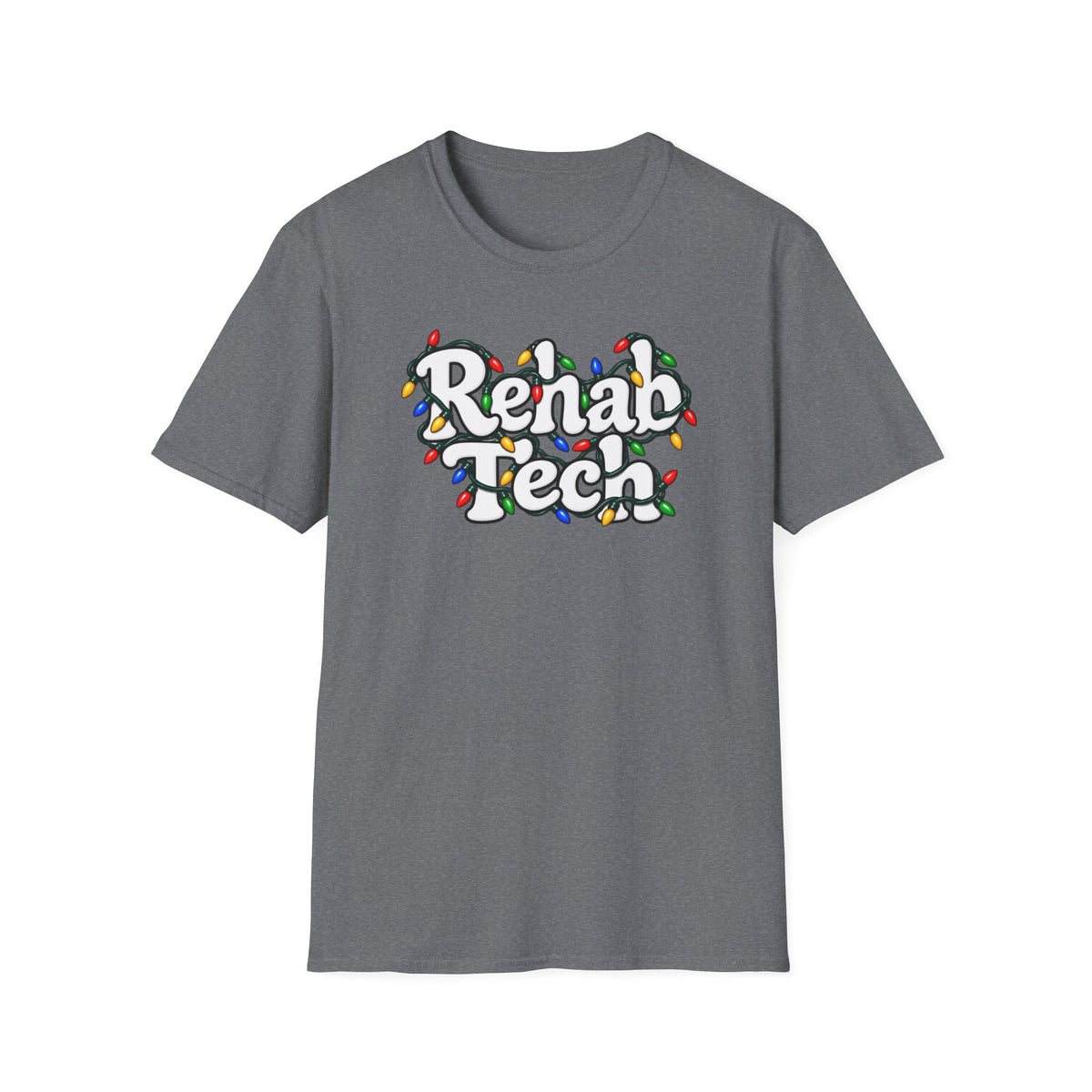 Rehab Tech Christmas Lights T-Shirt