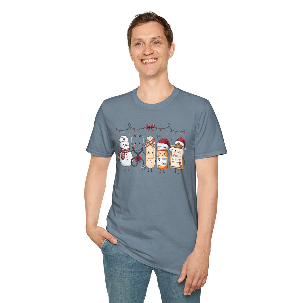 Nurse Christmas Hot Cocoa & Snacks T-Shirt