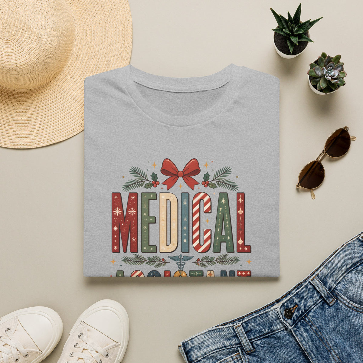 Medical Assistant Christmas T‑Shirt — Festive Holiday Medical Assistant Tee