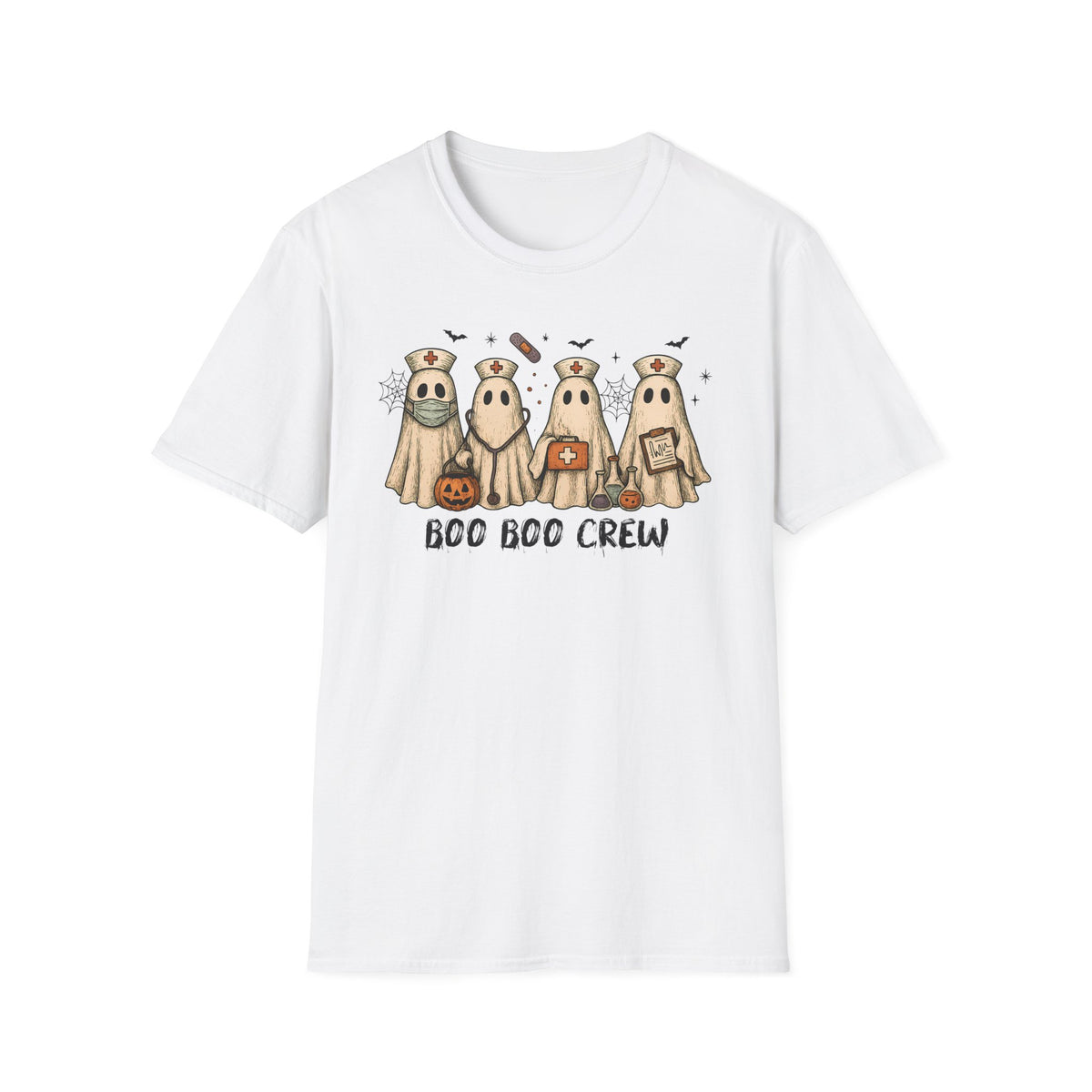 Nurse Boo Boo Crew Halloween T‑Shirt