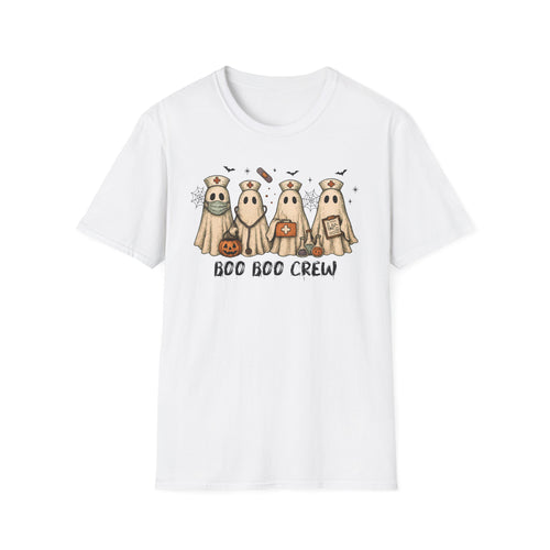 Nurse Boo Boo Crew Halloween T‑Shirt