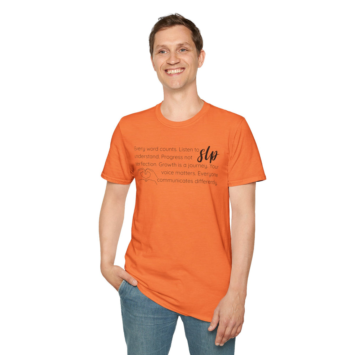 SLP t-shirt Growth.Progress.Communication.
