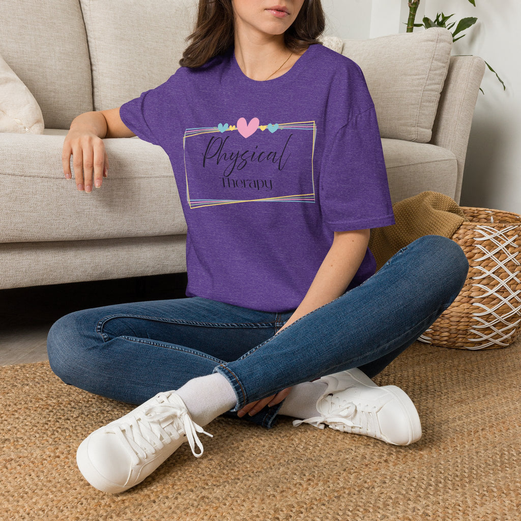 Physical Therapy Heart frame shirt 1