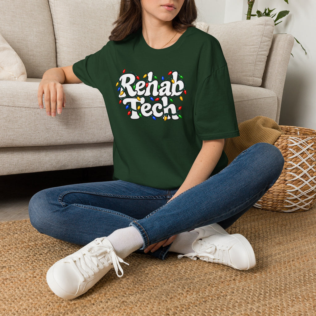 Rehab Tech Christmas Lights T-Shirt