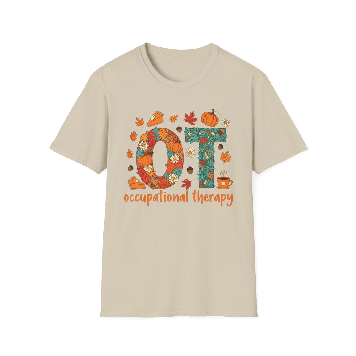 OT Fall pumpkin & pie t-shirt