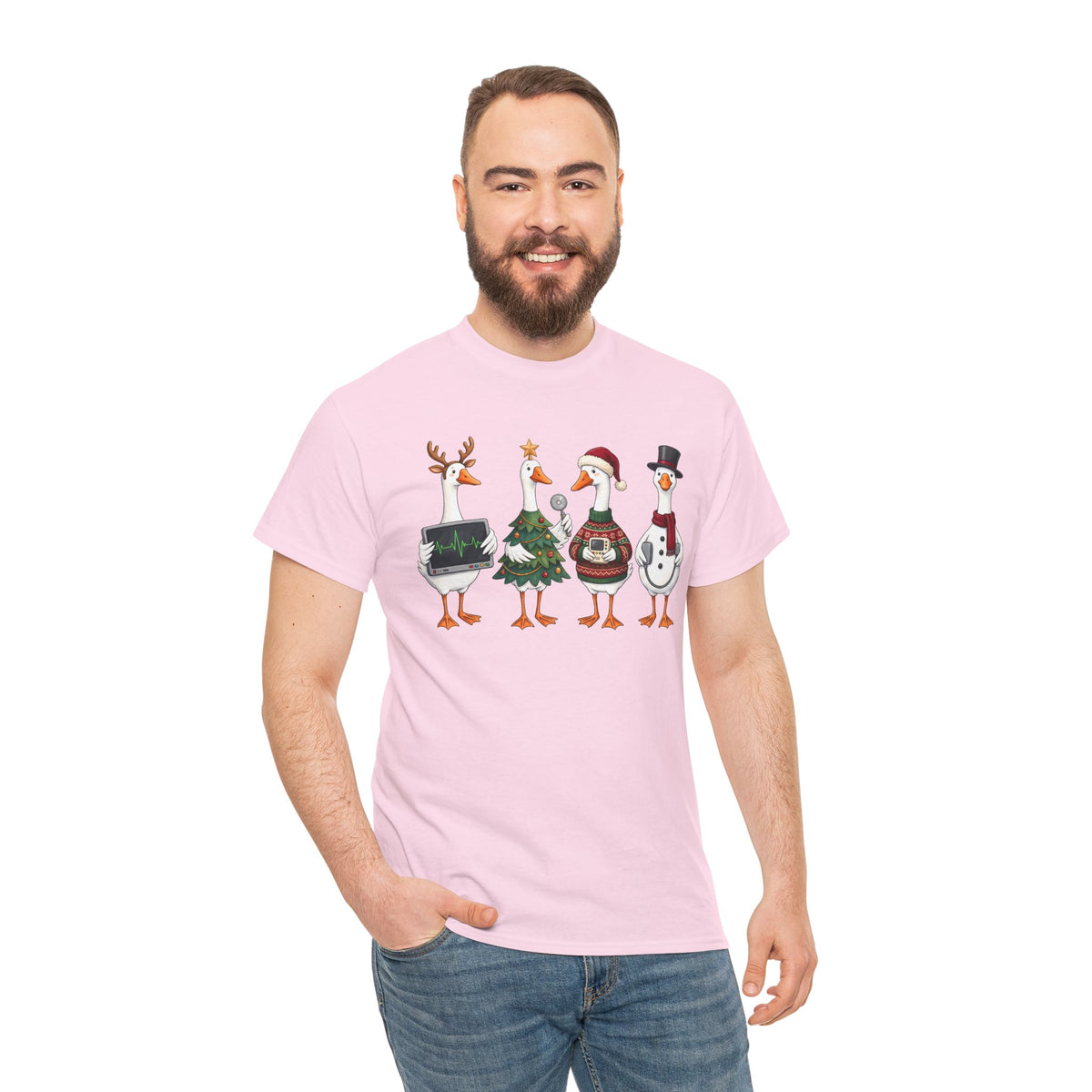 Healthcare Holiday Duck Carolers T-Shirt