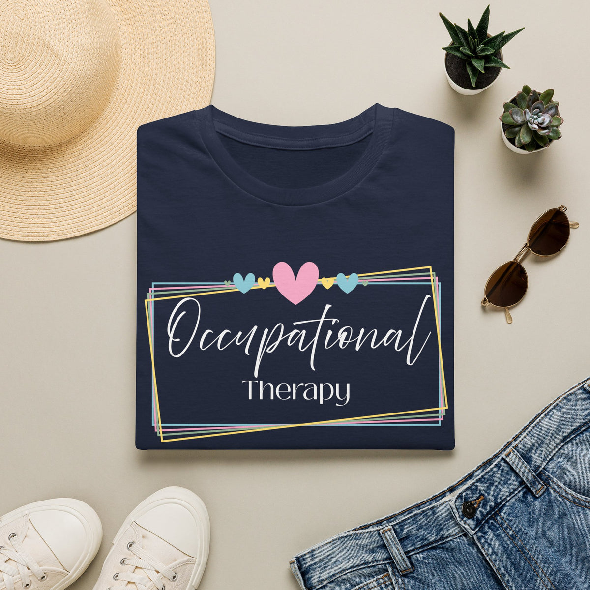 OT Heart Frame T-shirt