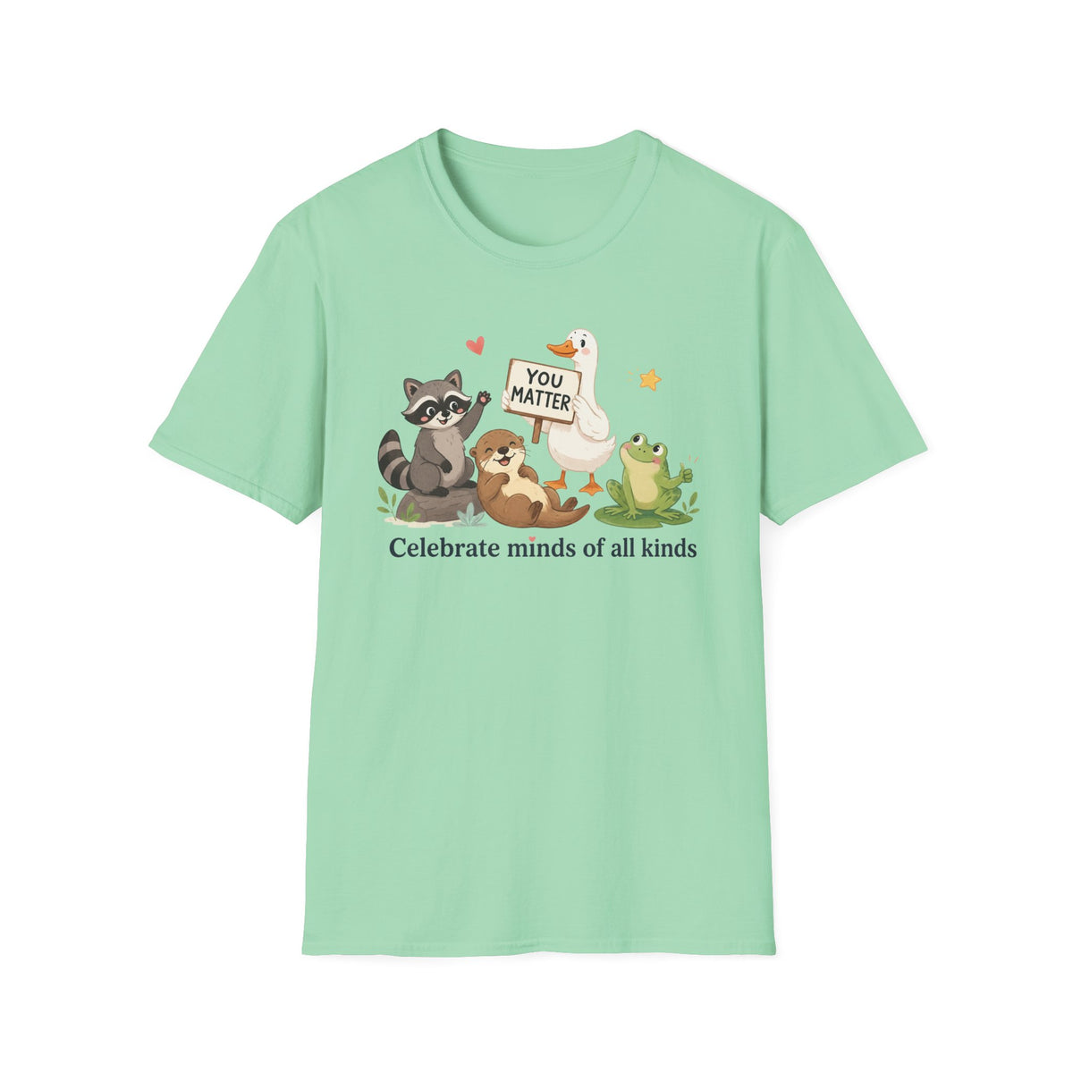 You Matter Animal Crew T-Shirt