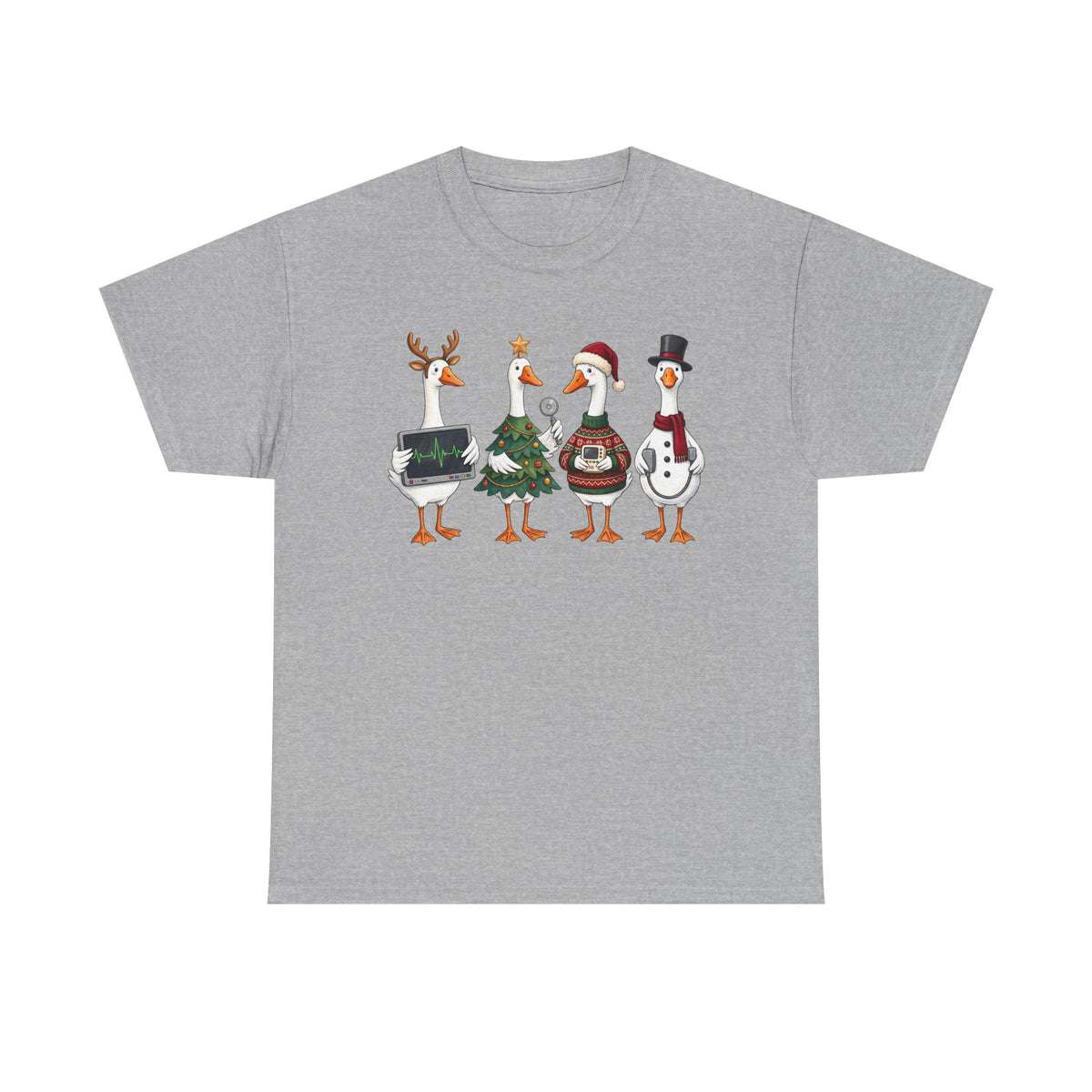 Healthcare Holiday Duck Carolers T-Shirt