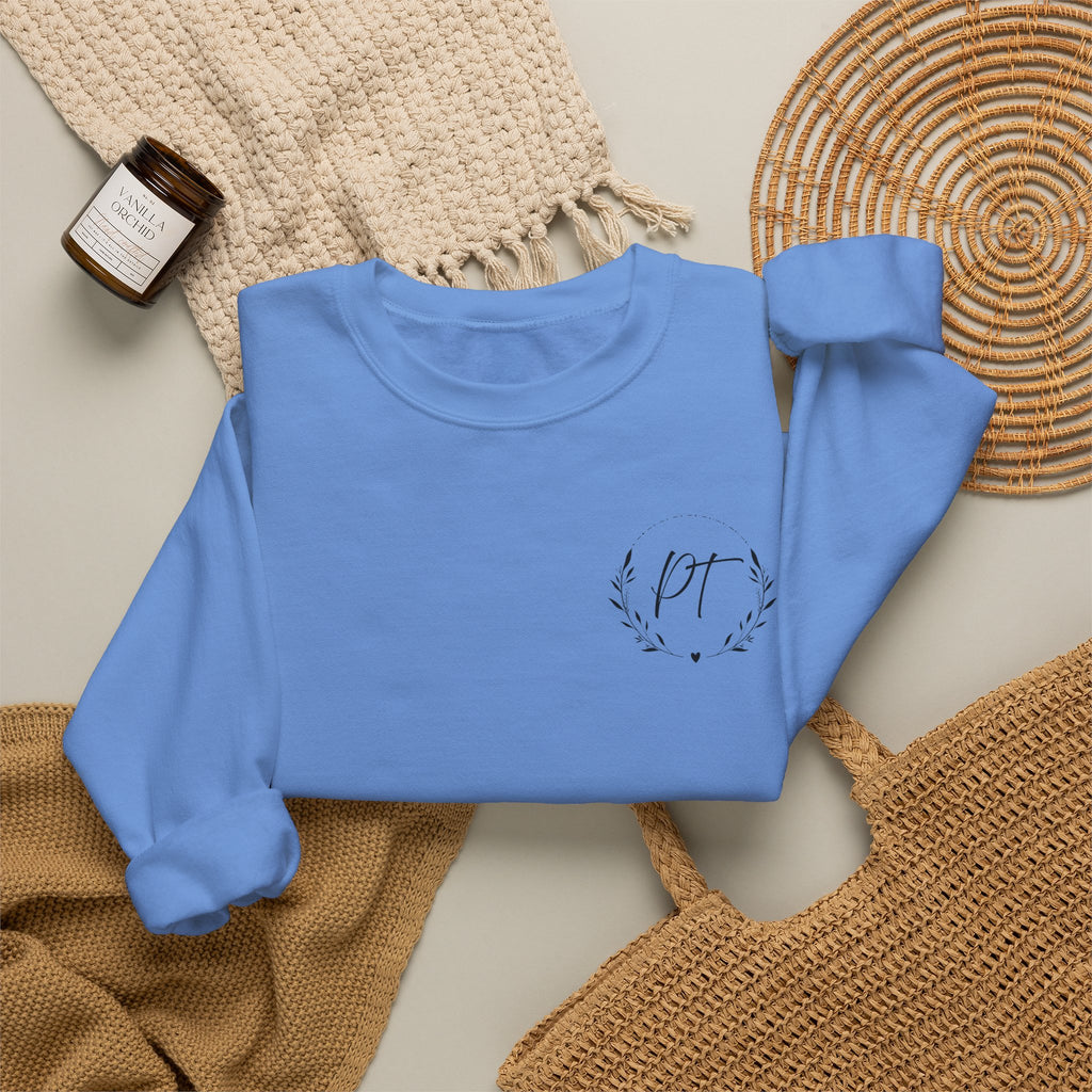 PT Left chest crewneck