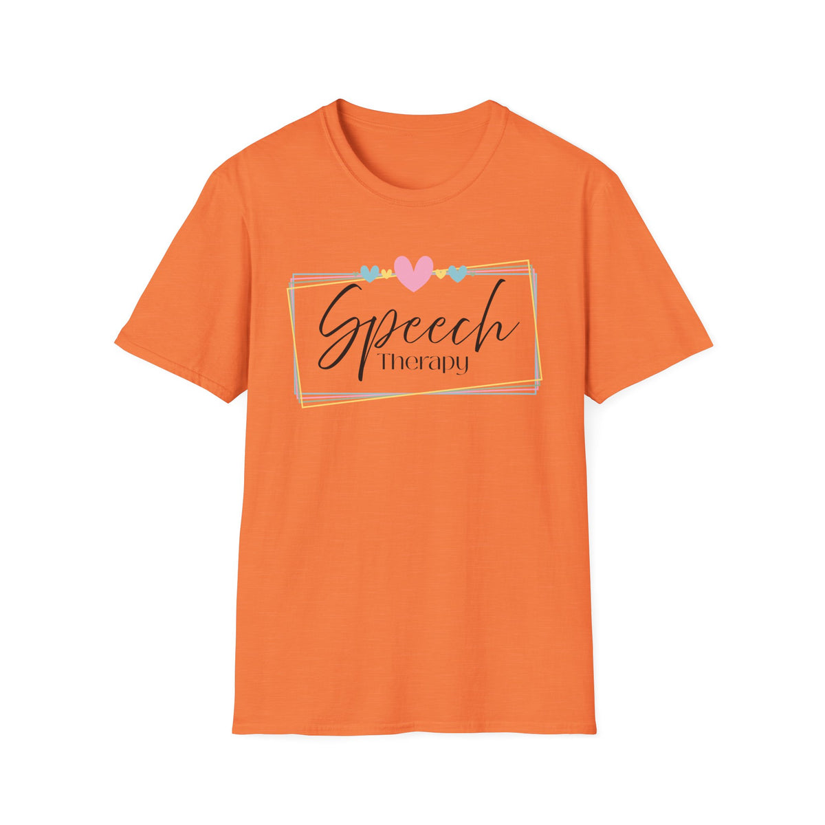 Speech Therapy Heart Frame T-Shirt