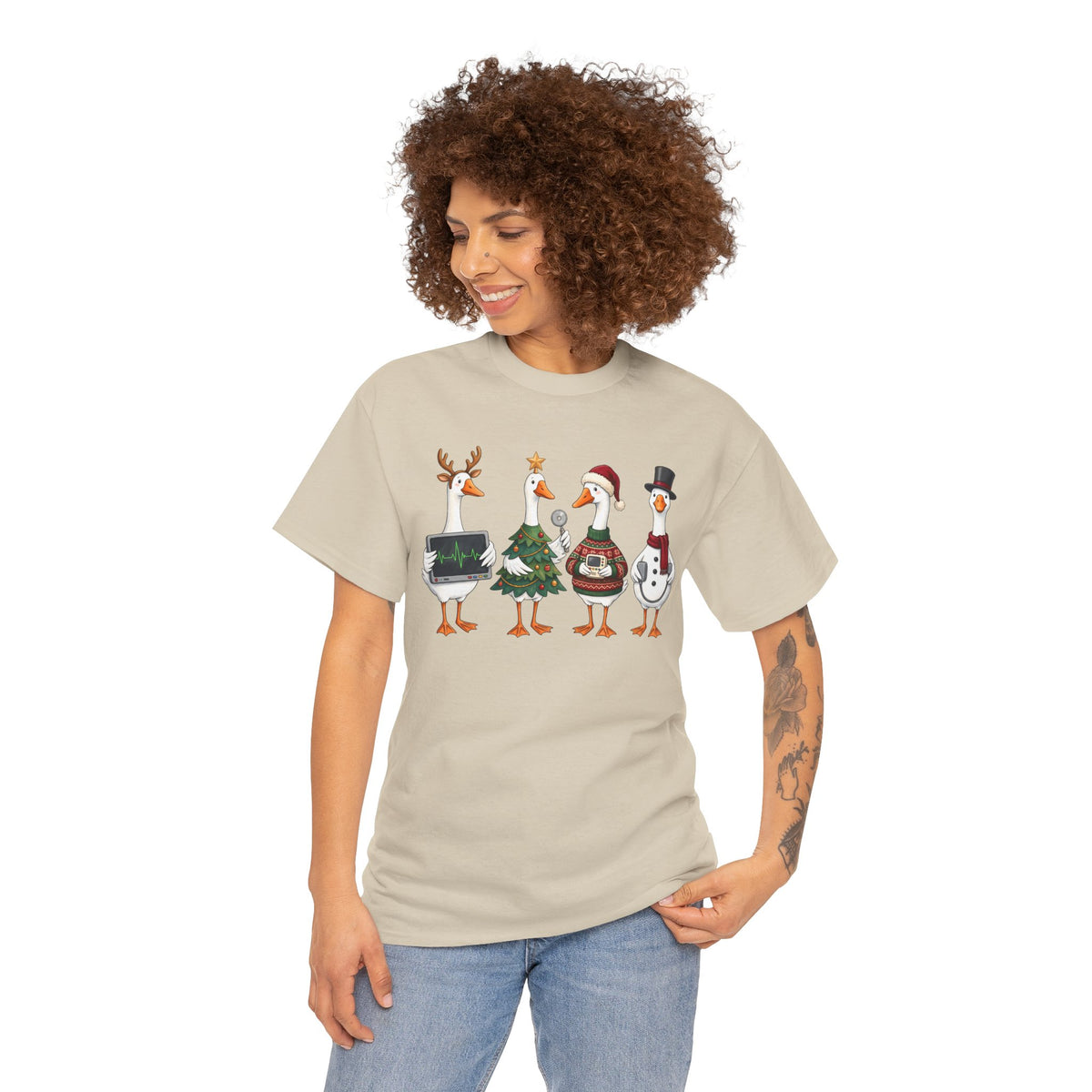 Healthcare Holiday Duck Carolers T-Shirt