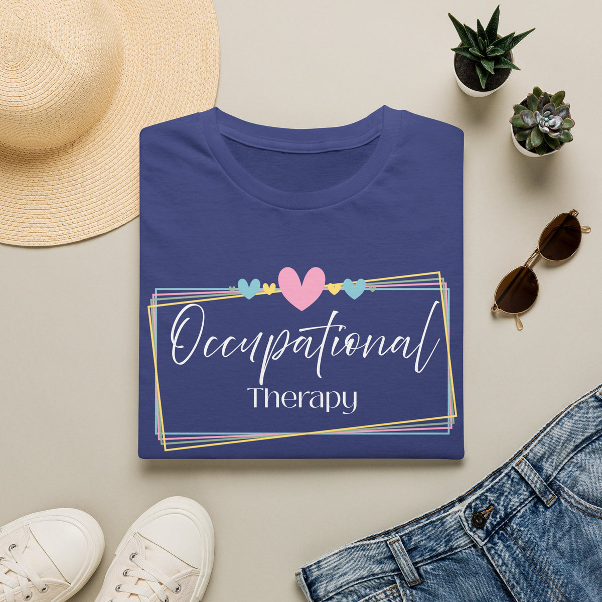 OT Heart Frame T-shirt