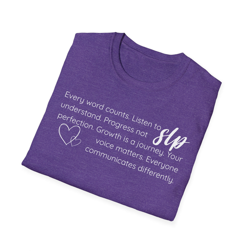 SLP t-shirt Growth.Progress.Communication.2