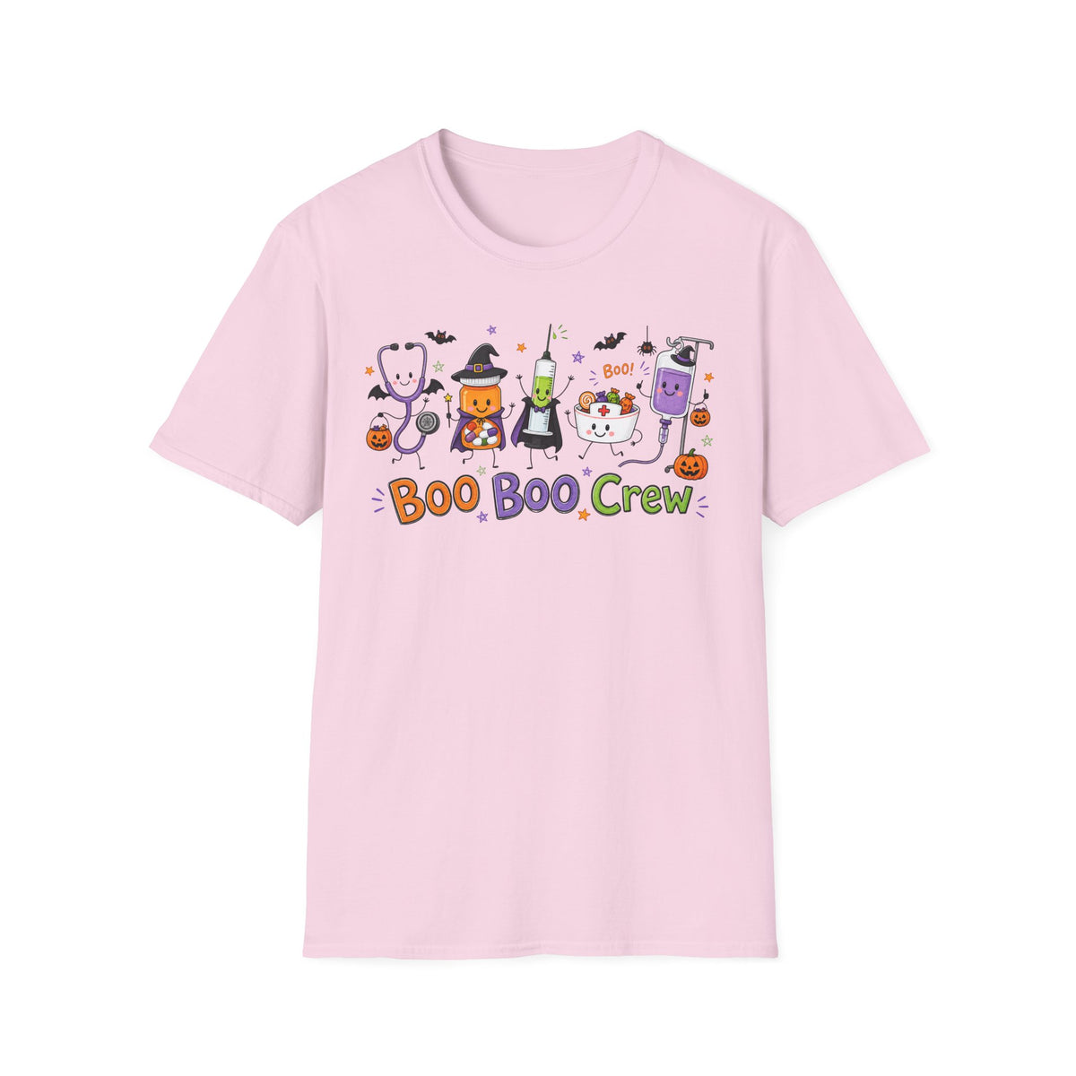Boo Boo Crew Halloween T-Shirt — Cute Candy & Costume Kids Tee