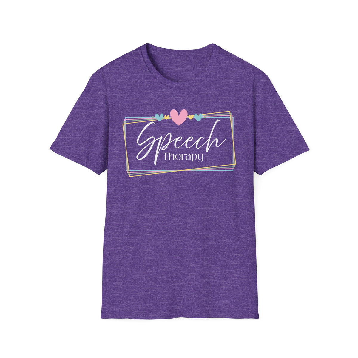 Speech Therapy Heart Frame T-Shirt 2