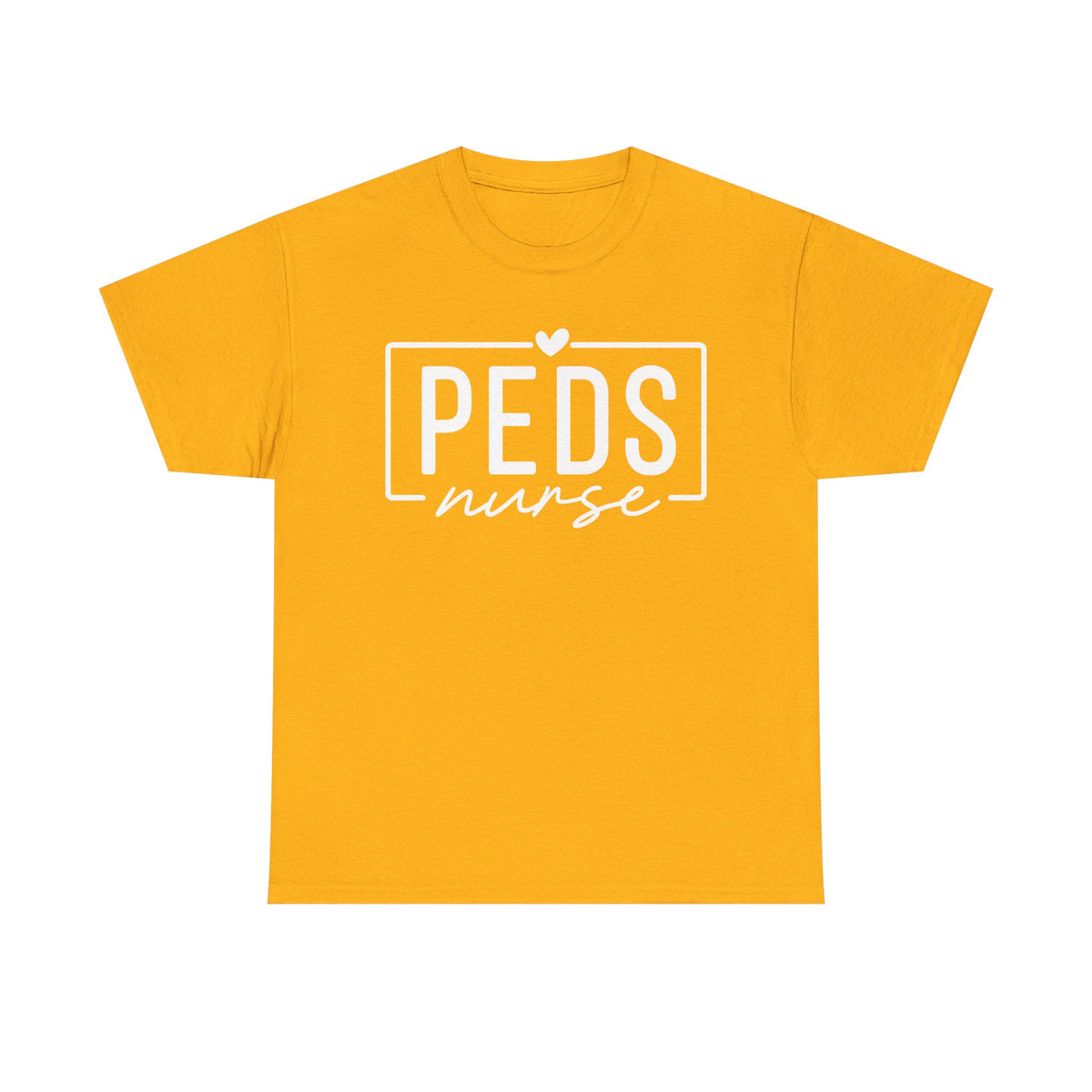 Peds Nurse T-Shirt with Heart Logo