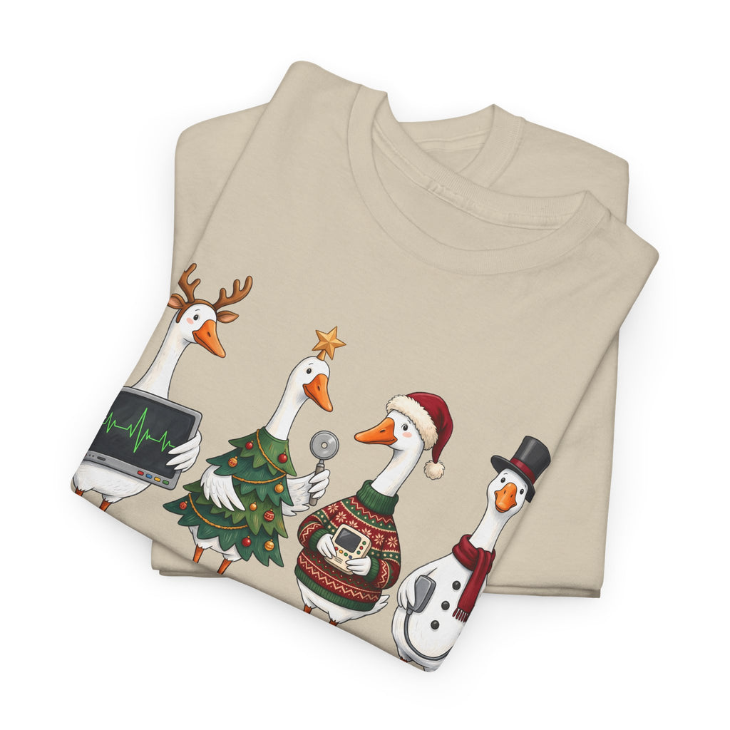 Healthcare Holiday Duck Carolers T-Shirt