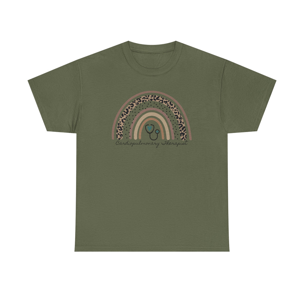 Cardiopulmonary Therapist Rainbow Tshirt