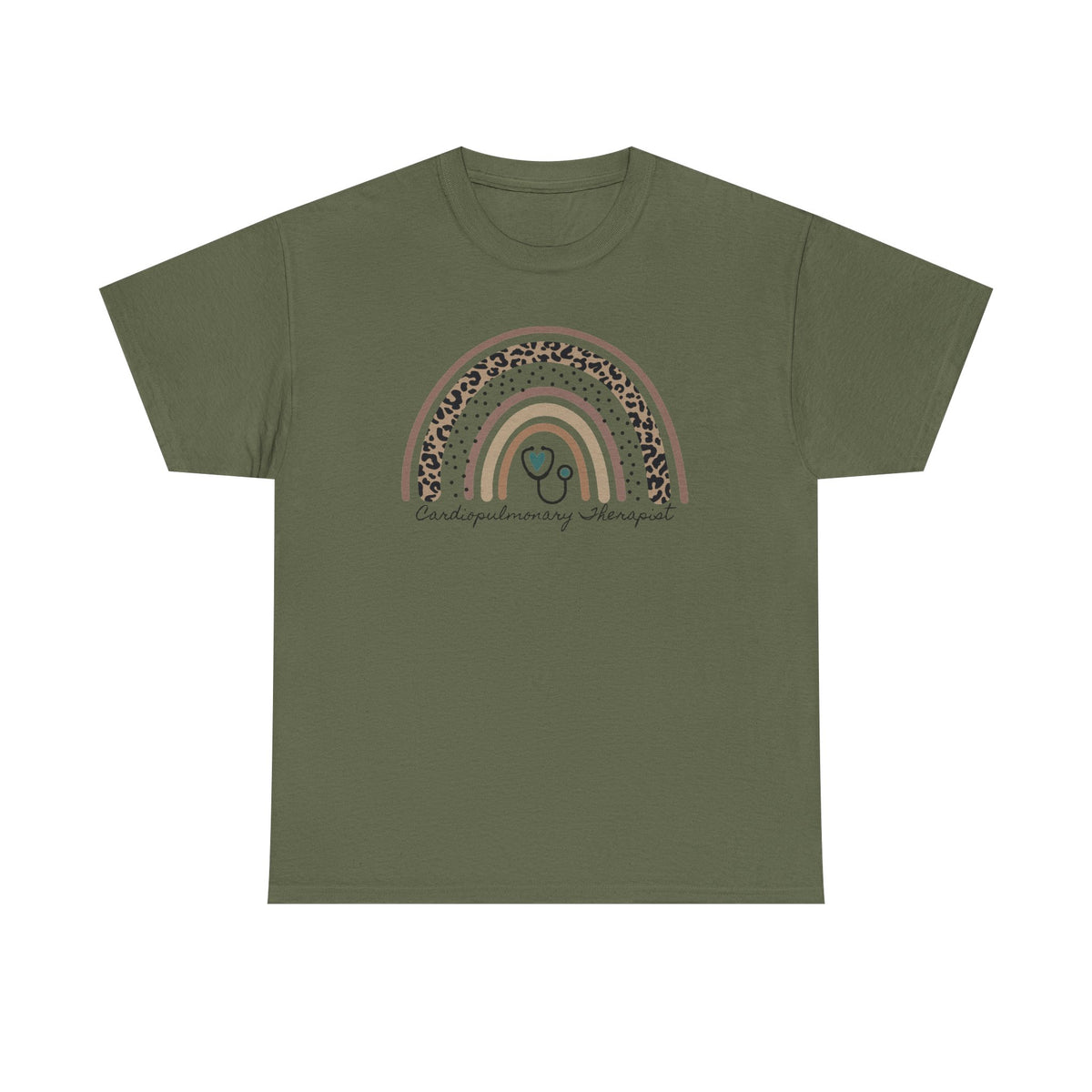 Cardiopulmonary Therapist Rainbow Tshirt