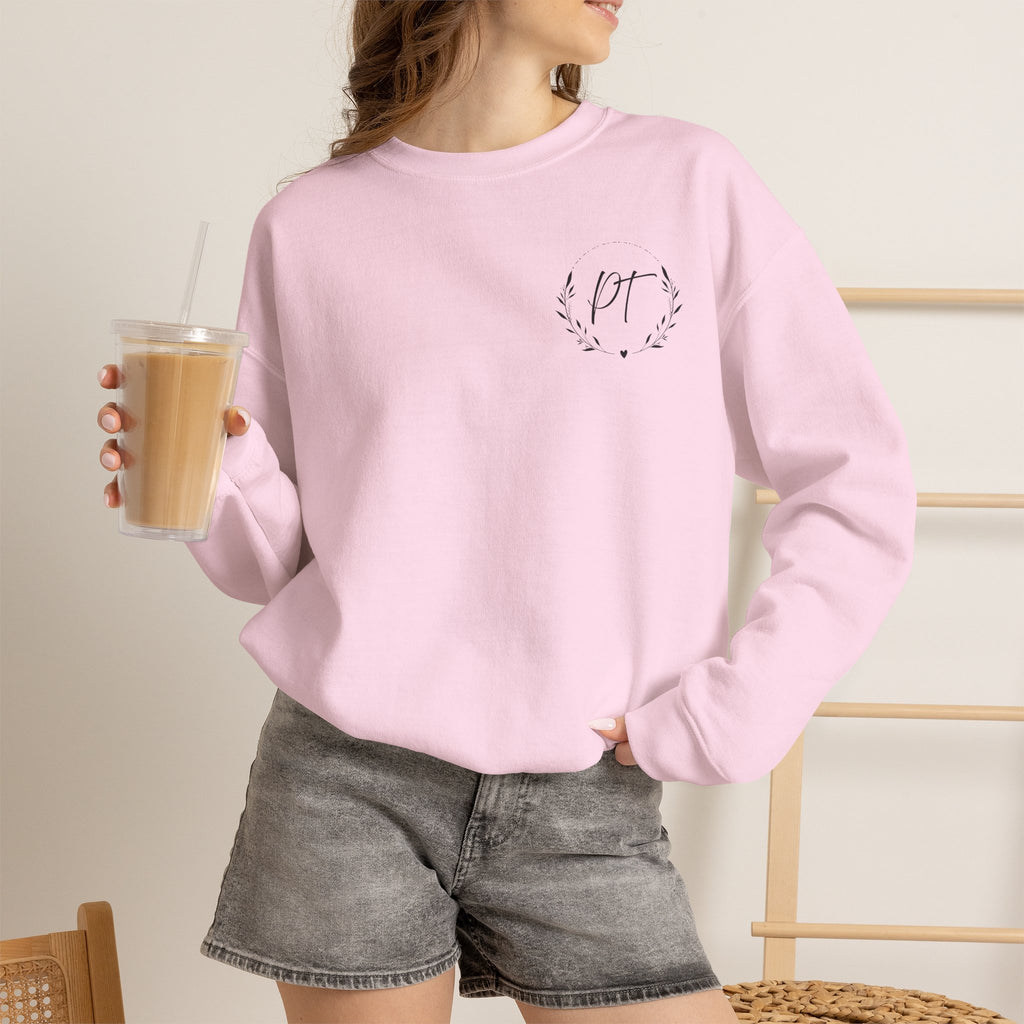 PT Left chest crewneck
