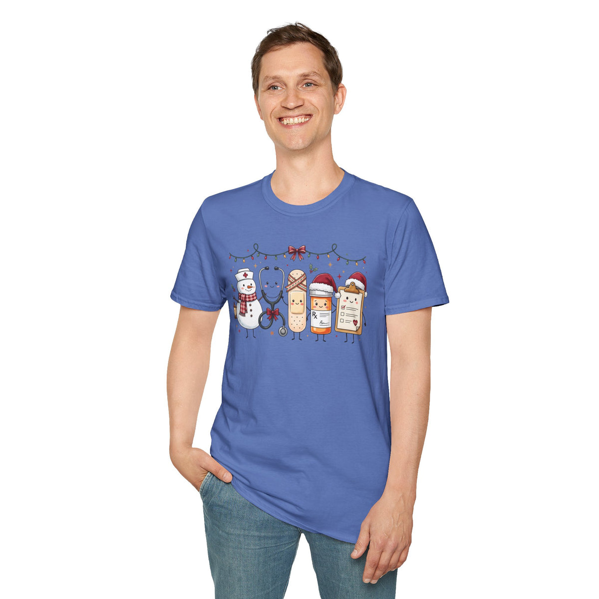 Nurse Christmas Hot Cocoa & Snacks T-Shirt
