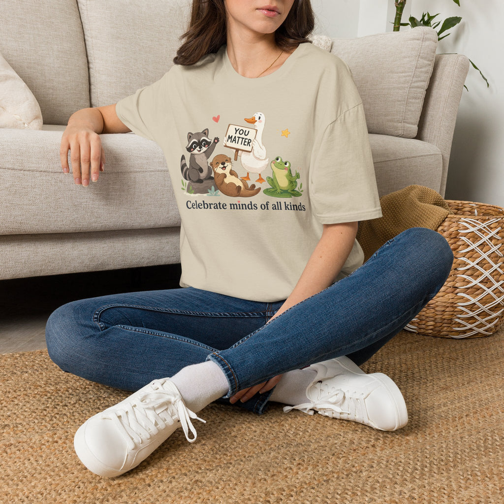 You Matter Animal Crew T-Shirt